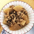 KY328's cooksnap of when they made 大根のそぼろ煮.