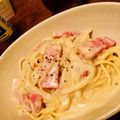 くーちなし's cooksnap of when they made 豆乳でベーコンチーズパスタ★.