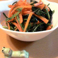 めいあっこ's cooksnap of when they made ほうれん草と人参のおひたし.