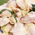 みっくママ's cooksnap of when they made 鶏ささみとねぎのマヨ卵炒め.