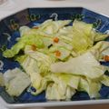 sy1's cooksnap of when they made お茶漬けの素サラダ.