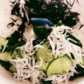 みっくママ's cooksnap of when they made 若芽と、しらすの酢の物♪.
