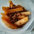 11:11ss's cooksnap of when they made 余ったひき肉で☆じゃがいも煮っころがし.