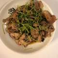 流刑地's cooksnap of when they made ササッと☆豚小間と豆苗の塩ニンニク炒め.