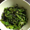 eoll's cooksnap of when they made ピーマンの塩昆布炒め.