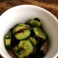 アボガドまん's cooksnap of when they made キュウリの塩昆布和え.
