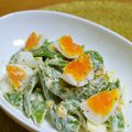 taruママ's cooksnap of when they made モロッコいんげんと茹で卵のマヨサラダ♪.