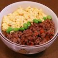 Satchan♪♪♪'s cooksnap of when they made 5分で簡単＊甘さ控えめ豚そぼろ.