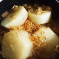 DAD☆HKR☆'s cooksnap of when they made 量りいらず♪魚河岸あげと大根の簡単煮♪.