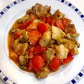 m1oco's cooksnap of when they made 鶏モモ肉とトマトの照り焼き.