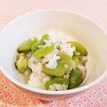 Richland☆Y's cooksnap of when they made 空豆とベーコンのリゾット.