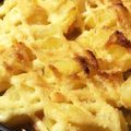 myimyu's cooksnap of when they made 鮭とじゃが芋のマヨグラタン.