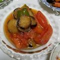 ろむしまる's cooksnap of when they made ナスとトマトのさっぱりサラダ.
