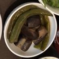 クックJD7JZ7☆'s cooksnap of when they made 茄子と甘長唐辛子のめんつゆ煮.