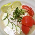 ジョングレ's cooksnap of when they made サッポロ一番で冷やしラーメン♫.