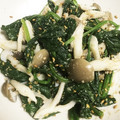 pumimisa's cooksnap of when they made ほうれん草としめじのシンプル炒め.
