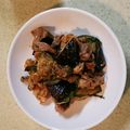 wingマミー's cooksnap of when they made 豚こま肉とナス大葉の味噌炒め.
