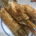 おやつや's cooksnap of when they made 豚肉ごぼうロール焼き.