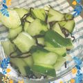 たぬとん's cooksnap of when they made 塩昆布・やみつきキュウリ.