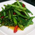 ねここfm's cooksnap of when they made 味付け簡単！ピーマンと隠元のニンニク炒め.