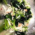 クックZ0J884☆'s cooksnap of when they made 超簡単　ほうれん草カニかまポン酢和え.