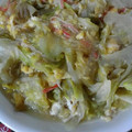 ナーちゃん's cooksnap of when they made 簡単5分！カニカマとレタスの中華旨煮.