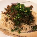 ｐｐｙ's cooksnap of when they made 肉味噌アレンジ♪冷やし肉味噌そば.