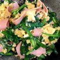 rin0418r24's cooksnap of when they made 炒め3分！ベーコンとニラの卵炒め.