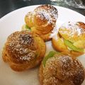かいりっし's cooksnap of when they made クリームが沢山詰まる！シュークリーム生地.