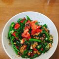 ハチハニー☆'s cooksnap of when they made モロヘイヤと納豆のネバ胡麻和え.