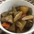 yuminan47k's cooksnap of when they made 鶏肉と根菜の照り煮.