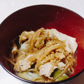 クーロ00's cooksnap of when they made すき焼きのタレで簡単！もやし豆腐の卵とじ.
