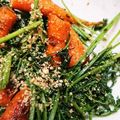 クック62T4FF☆'s cooksnap of when they made ニンジンの葉っぱ炒め.