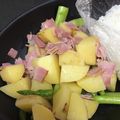 佐藤翔太's cooksnap of when they made 満腹☆ベーコン・アスパラにポテト♡.