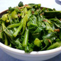 Yuminmama's cooksnap of when they made からし菜のおかか和え.