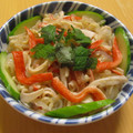 もんしゅしゅ's cooksnap of when they made 糸こんにゃくとえのきの胡麻和え.