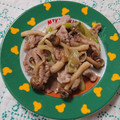 イチゴ、イチゴ。's cooksnap of when they made 九条ねぎと豚肉の味噌炒め.