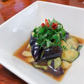 natu38's cooksnap of when they made めんつゆで簡単★なすの揚げびたし.