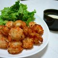 ニコニコ笑顔's cooksnap of when they made リカミント家の～♪エビマヨ☆.