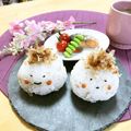 komutatata's cooksnap of when they made 可愛いキャラ弁♡おにぎり.