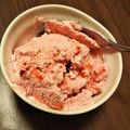 みんと38A's cooksnap of when they made 米粉でなめらか食感✿苺アイス✿.