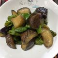 クックLJX5K4☆'s cooksnap of when they made 茄子としし唐辛子のピリ辛揚げ浸し.
