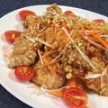 Rs＊kitchen's cooksnap of when they made 居酒屋風☆ポン酢で鶏のから揚げネギソース.