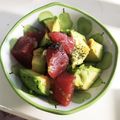 ロイヤルミルク♪'s cooksnap of when they made 糖質オフ！ご飯なし！納豆と豆腐でポキ丼風.