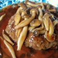 hibえりかiki's cooksnap of when they made 簡単♪トロトロ照り焼きハンバーグ.