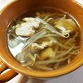 ちょこ＊choco's cooksnap of when they made 簡単！豚肉もやしさっぱりレモンスープ☆.