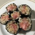 Yokchina's cooksnap of when they made 巻き寿司☆トロたく.