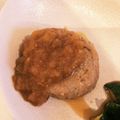 まりもも1122's cooksnap of when they made すりおろし玉ねぎの絶品ハンバーグソース.