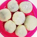 ★runa★'s cooksnap of when they made 片栗粉で簡単求肥！白玉粉無しで雪見大福♪.