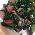 yurietti's cooksnap of when they made ★ガーリック風味ほうれん草ソテー★簡単.